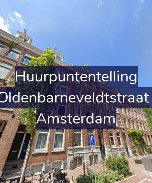 Foto gevel Huurpuntentelling voor Van Oldenbarneveldtstraat 18-1, Amsterdam