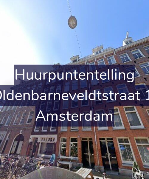 Foto gevel Huurpuntentelling voor Van Oldenbarneveldtstraat 104-H, Amsterdam
