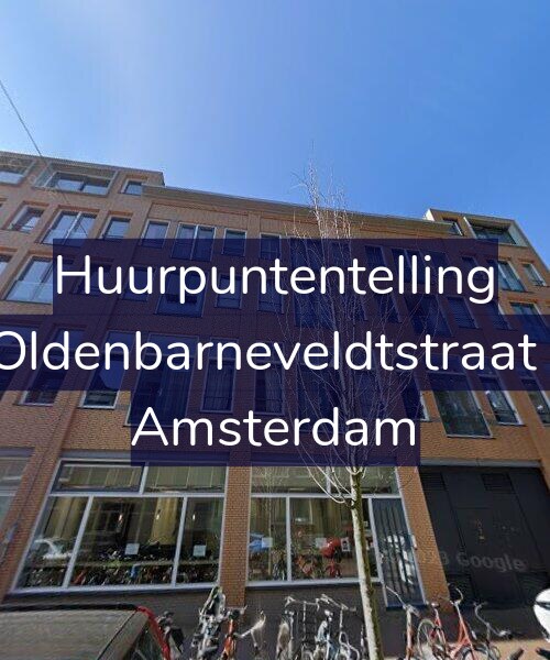 Foto gevel Huurpuntentelling voor Van Oldenbarneveldtstraat 50-B, Amsterdam
