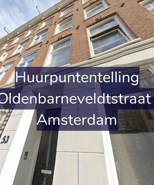 Foto gevel Huurpuntentelling voor Van Oldenbarneveldtstraat 51-1, Amsterdam