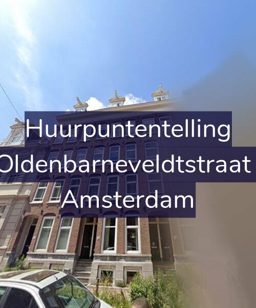 Foto gevel Huurpuntentelling voor Van Oldenbarneveldtstraat 38-1, Amsterdam