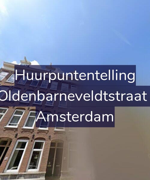 Foto gevel Huurpuntentelling voor Van Oldenbarneveldtstraat 36-3, Amsterdam