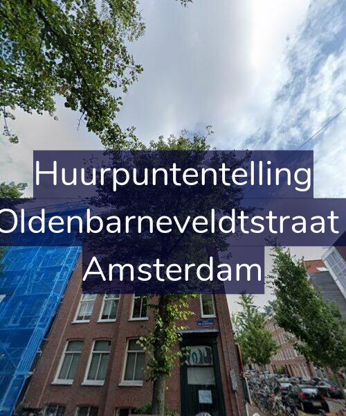 Foto gevel Huurpuntentelling voor Van Oldenbarneveldtstraat 44-3, Amsterdam