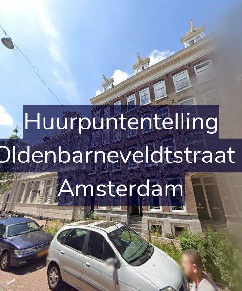 Foto gevel Huurpuntentelling voor Van Oldenbarneveldtstraat 40-H, Amsterdam