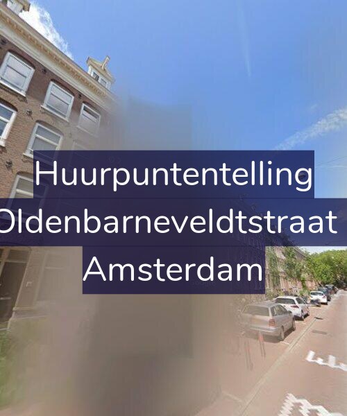 Foto gevel Huurpuntentelling voor Van Oldenbarneveldtstraat 32-H, Amsterdam