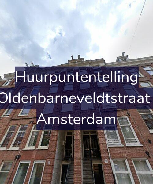 Foto gevel Huurpuntentelling voor Van Oldenbarneveldtstraat 93-3, Amsterdam