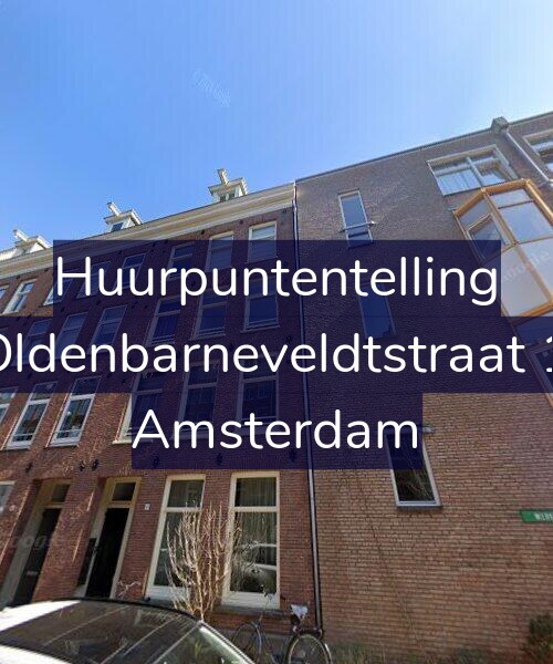 Foto gevel Huurpuntentelling voor Van Oldenbarneveldtstraat 101-3, Amsterdam