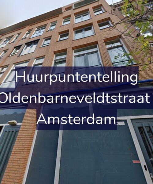 Foto gevel Huurpuntentelling voor Van Oldenbarneveldtstraat 54-Z, Amsterdam