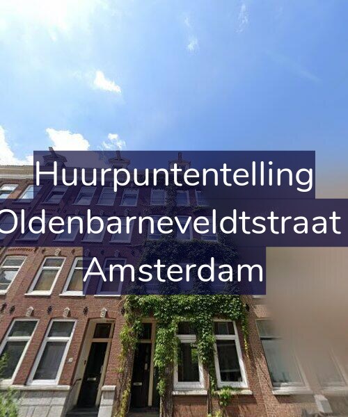 Foto gevel Huurpuntentelling voor Van Oldenbarneveldtstraat 24-2, Amsterdam