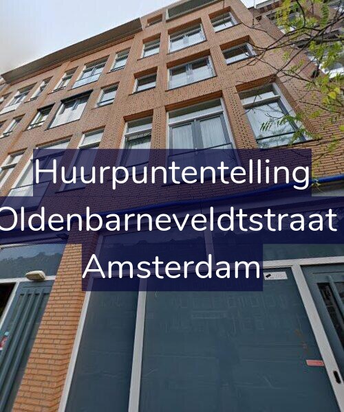 Foto gevel Huurpuntentelling voor Van Oldenbarneveldtstraat 52-Z, Amsterdam