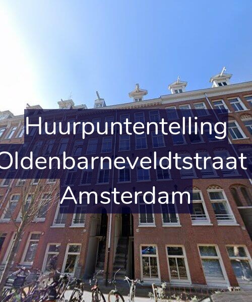 Foto gevel Huurpuntentelling voor Van Oldenbarneveldtstraat 98-3, Amsterdam