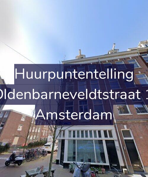 Foto gevel Huurpuntentelling voor Van Oldenbarneveldtstraat 110-2, Amsterdam