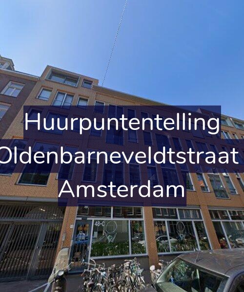 Foto gevel Huurpuntentelling voor Van Oldenbarneveldtstraat 50-K, Amsterdam