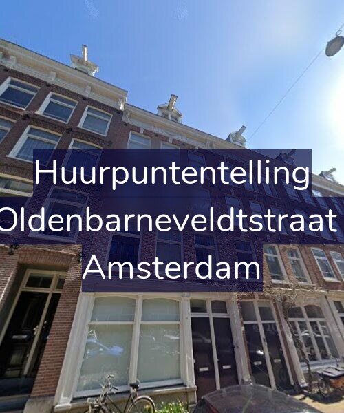 Foto gevel Huurpuntentelling voor Van Oldenbarneveldtstraat 61-1, Amsterdam
