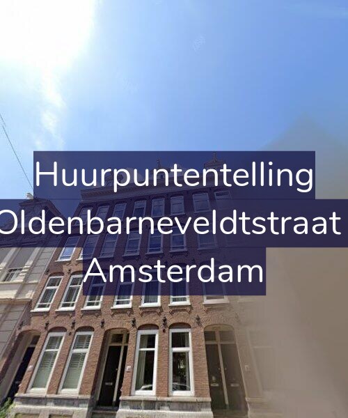 Foto gevel Huurpuntentelling voor Van Oldenbarneveldtstraat 38-2, Amsterdam