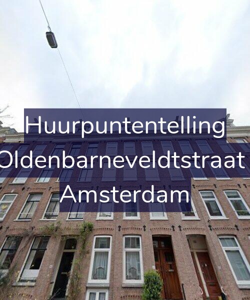 Foto gevel Huurpuntentelling voor Van Oldenbarneveldtstraat 12-2, Amsterdam