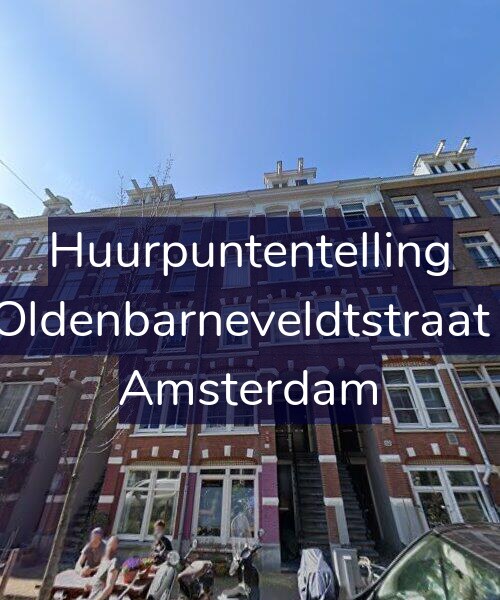 Foto gevel Huurpuntentelling voor Van Oldenbarneveldtstraat 64-1, Amsterdam
