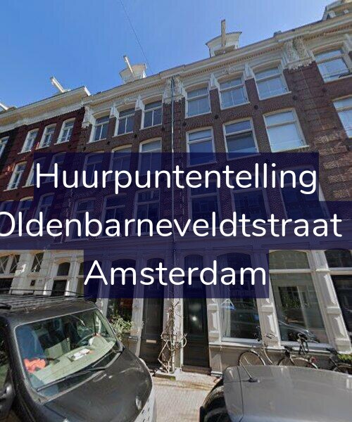 Foto gevel Huurpuntentelling voor Van Oldenbarneveldtstraat 79-H, Amsterdam