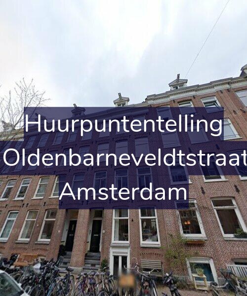 Foto gevel Huurpuntentelling voor Van Oldenbarneveldtstraat 6-1, Amsterdam