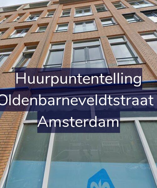 Foto gevel Huurpuntentelling voor Van Oldenbarneveldtstraat 50-X, Amsterdam