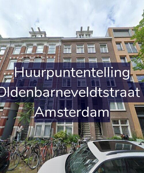 Foto gevel Huurpuntentelling voor Van Oldenbarneveldtstraat 60-H, Amsterdam
