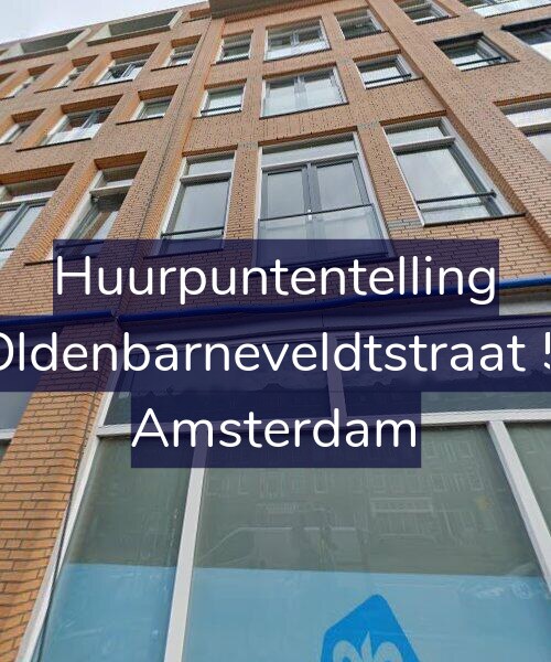 Foto gevel Huurpuntentelling voor Van Oldenbarneveldtstraat 50-W, Amsterdam