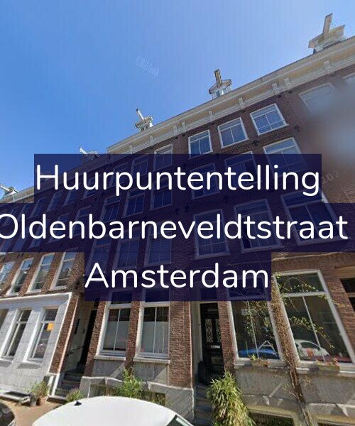 Foto gevel Huurpuntentelling voor Van Oldenbarneveldtstraat 55-3, Amsterdam