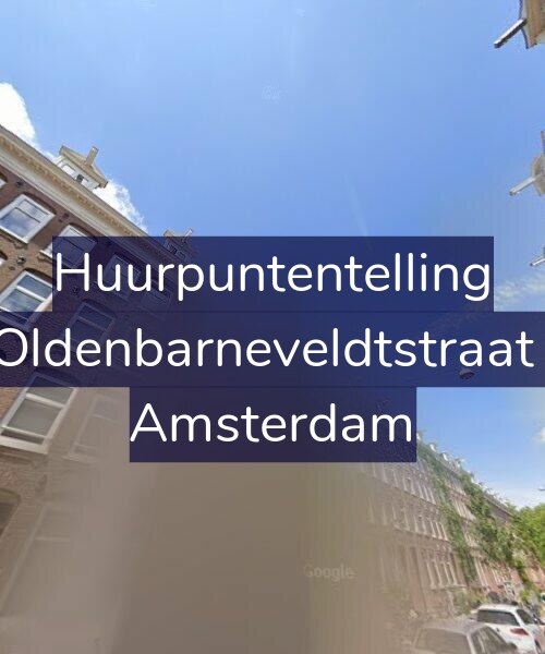 Foto gevel Huurpuntentelling voor Van Oldenbarneveldtstraat 32-2, Amsterdam