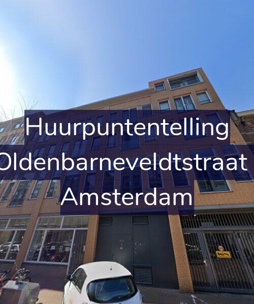 Foto gevel Huurpuntentelling voor Van Oldenbarneveldtstraat 52-A, Amsterdam