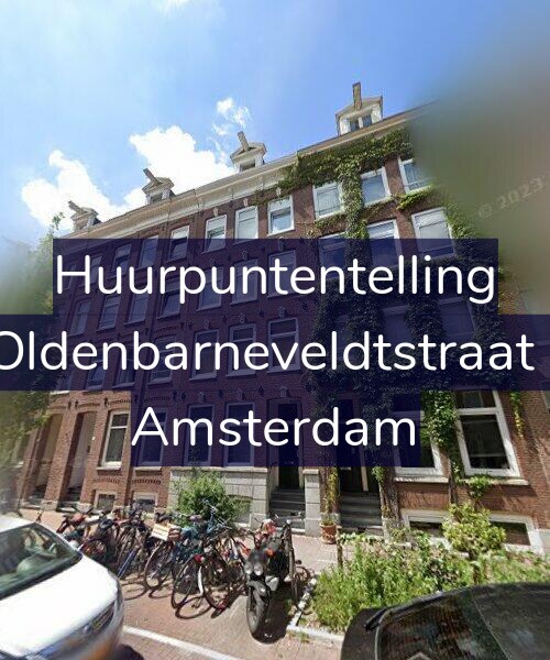 Foto gevel Huurpuntentelling voor Van Oldenbarneveldtstraat 26-H, Amsterdam