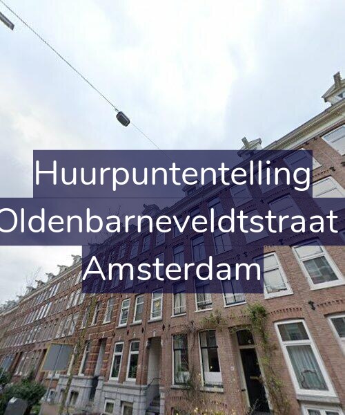 Foto gevel Huurpuntentelling voor Van Oldenbarneveldtstraat 16-3, Amsterdam