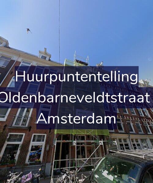 Foto gevel Huurpuntentelling voor Van Oldenbarneveldtstraat 74-3, Amsterdam