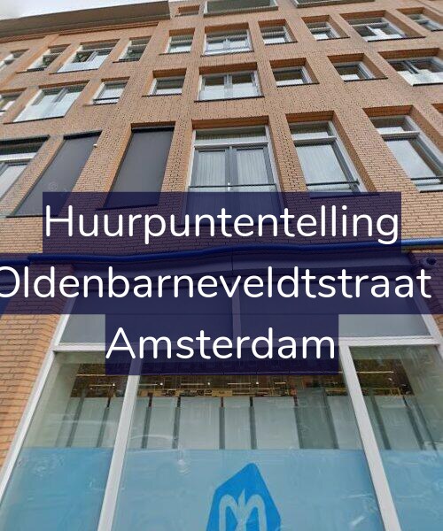 Foto gevel Huurpuntentelling voor Van Oldenbarneveldtstraat 56-V, Amsterdam