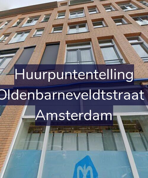 Foto gevel Huurpuntentelling voor Van Oldenbarneveldtstraat 52-V, Amsterdam