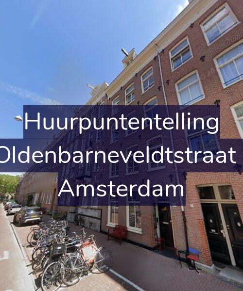 Foto gevel Huurpuntentelling voor Van Oldenbarneveldtstraat 27-H, Amsterdam