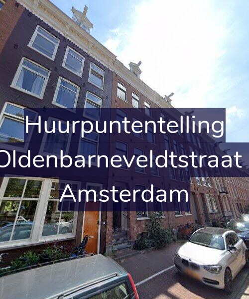 Foto gevel Huurpuntentelling voor Van Oldenbarneveldtstraat 21-H, Amsterdam