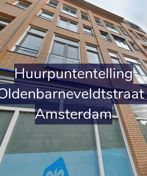 Foto gevel Huurpuntentelling voor Van Oldenbarneveldtstraat 50-Z, Amsterdam