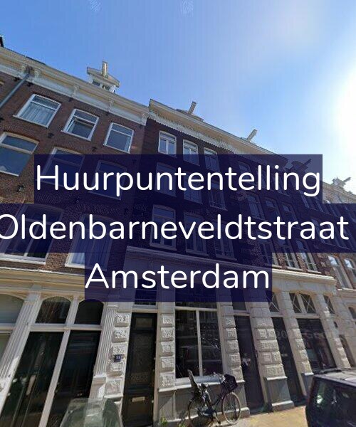 Foto gevel Huurpuntentelling voor Van Oldenbarneveldtstraat 75-1, Amsterdam