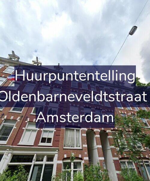 Foto gevel Huurpuntentelling voor Van Oldenbarneveldtstraat 68-2, Amsterdam