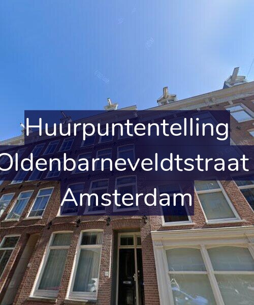 Foto gevel Huurpuntentelling voor Van Oldenbarneveldtstraat 59-3, Amsterdam
