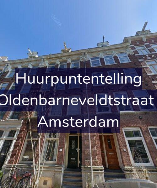 Foto gevel Huurpuntentelling voor Van Oldenbarneveldtstraat 83-2, Amsterdam