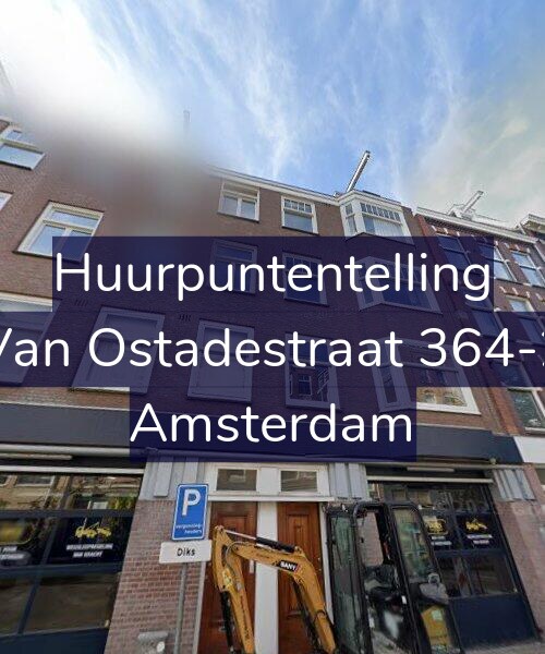 Foto gevel Huurpuntentelling voor Van Ostadestraat 364-2, Amsterdam