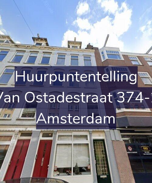 Foto gevel Huurpuntentelling voor Van Ostadestraat 374-2, Amsterdam