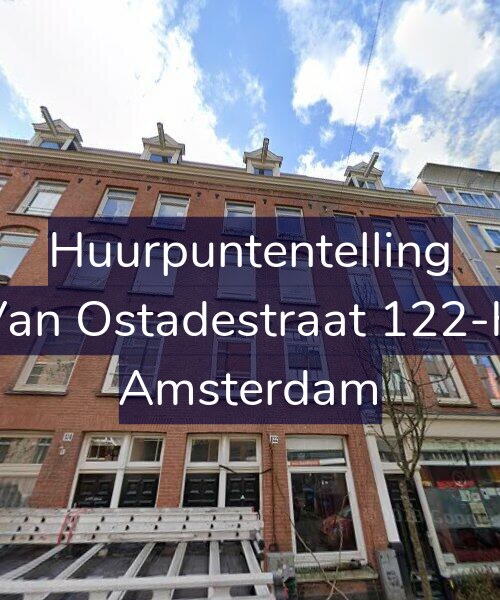 Foto gevel Huurpuntentelling voor Van Ostadestraat 122-H, Amsterdam