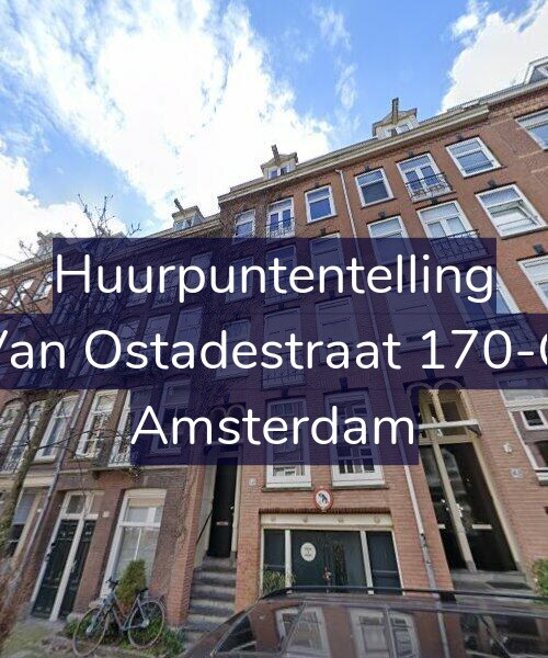 Foto gevel Huurpuntentelling voor Van Ostadestraat 170-O, Amsterdam