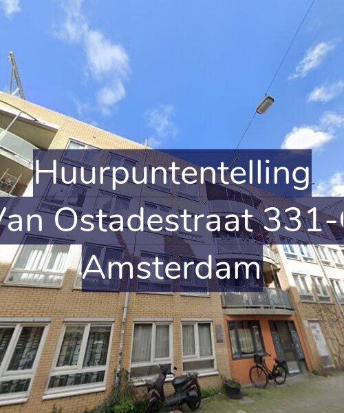Foto gevel Huurpuntentelling voor Van Ostadestraat 331-C, Amsterdam