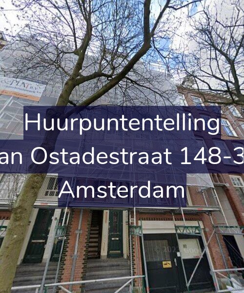 Foto gevel Huurpuntentelling voor Van Ostadestraat 148-3A, Amsterdam