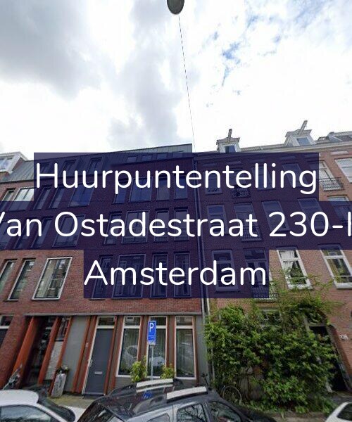 Foto gevel Huurpuntentelling voor Van Ostadestraat 230-H, Amsterdam