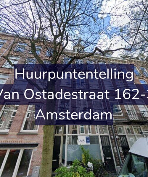 Foto gevel Huurpuntentelling voor Van Ostadestraat 162-3, Amsterdam