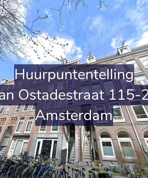 Foto gevel Huurpuntentelling voor Van Ostadestraat 115-2A, Amsterdam
